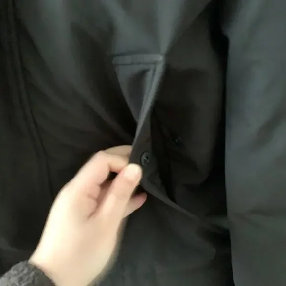 Uniqlo Ultra Warm Hybrid Down Coat in Black - Picture 6 of 14